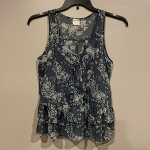 Inked and Faded sheer tank top